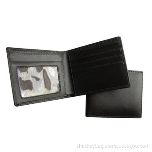 Men's PU wallet, customized specifications are accepted